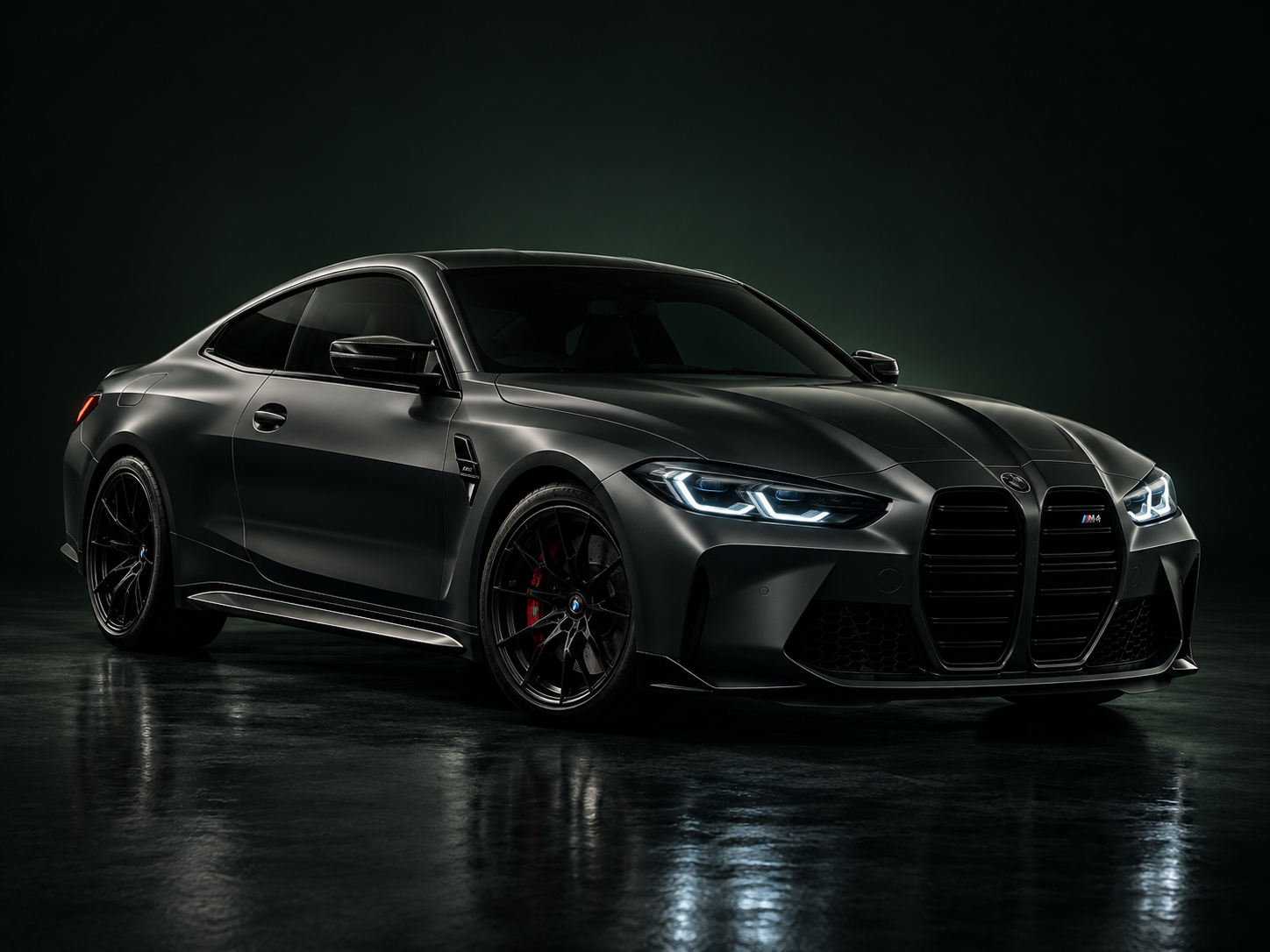 Midnight graphite performance coupe